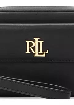 Lauren Ralph Lauren.                                  Leather Small Marcy Convertible Pouch
