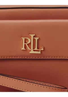 Lauren Ralph Lauren.                                  Leather Small Marcy Convertible Pouch